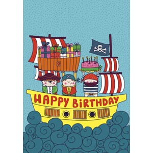 Postkort 10x15cm, Correspondances, Pirater HB